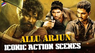 Allu Arjun Iconic Action Scenes | Allu Arjun Videos | Romeo & Juliet Movie | Telugu FilmNagar
