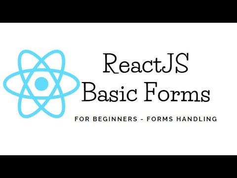 React Forms- Basics Simple Example | ReactJS Basics | Learn ReactJS ...