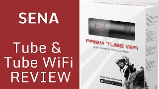 REVIEW- SENA PRISM TUBE WIFI CAMERA and the SENA APP - Best helmet camera system?? #Rideconnected