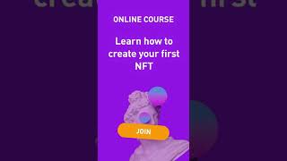 CREATE YOUR FIRST NFT! link in comments