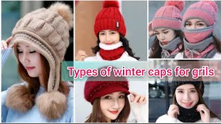 बहुत ही खूबसूरत सर्दी के कैप लड़कियों के लिए || Most beautiful caps for girls || @nehufashion