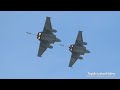 4k requin mike rafale tactical display team @ avord jpo airshow 1 10 2023 part.2