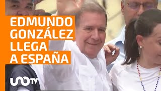 Opositor venezolano Edmundo González llega a España para recibir asilo político