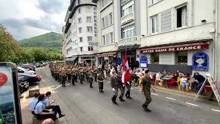 LOURDES 2022 - Internationale Soldatenwallfahrt mit der Militärmusik Burgenland.