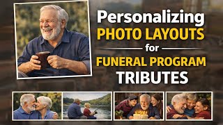 Personalizing Photo Layouts for Meaningful Funeral Program Tributes