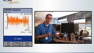 Badly made cable causes a Return Loss failure (DTX CU 205) : By Fluke Networks