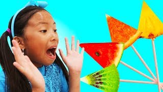 Learn Colors with Fruits Song | Wendy Nursery Rhymes & Kids Songs