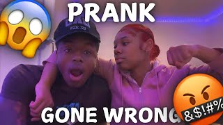 TELLING MY GIRLFRIEND IM IN LOVE WITH ANOTHER GIRL PRANK (SHE HIT ME) *NOT CLICKBAIT*