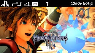 [PS4 Pro 1080p 60fps] Kingdom Hearts 3 Battlegate 1 Olympus 1/2