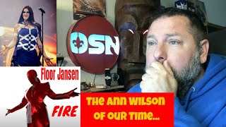 Floor Jansen - Fire (Official Music Video) - OldSkuleNerd Reaction