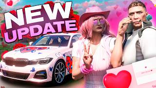 Valentine's Day UPDATE on GRAND RP in GTA 5 RP! New Event, Free Cars to EVERY subscriber