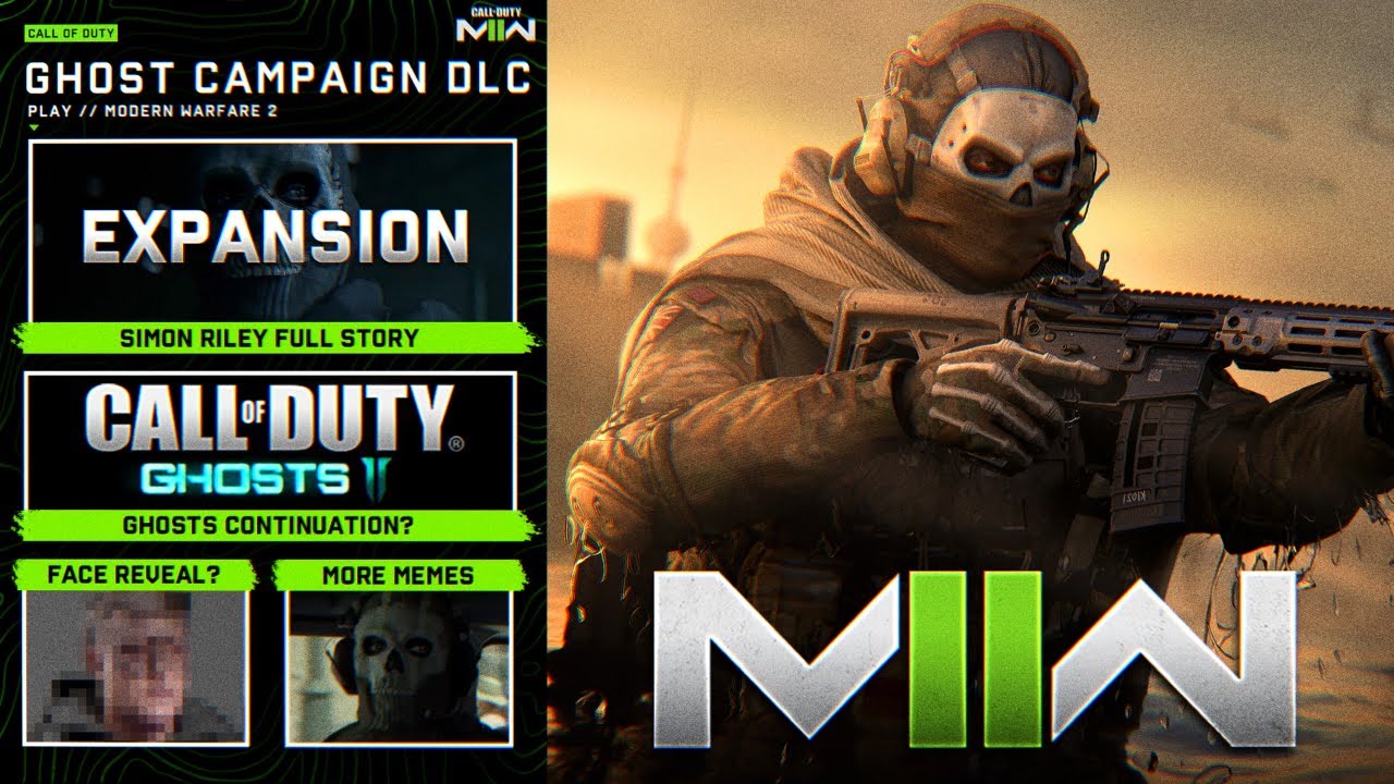 Modern Warfare 2's FIRST Campaign DLC Revealed... (Ghost Campaign ...