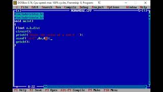 Division of two float number with user input in C programming #techtutorial #coding #division