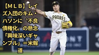 【ＭＬＢ】レイズ入団のキム・ハソンに〝不良債権化〟の懸念「興味深いギャンブル」＝米報道