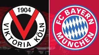 🔴LIVE Viktoria Köln vs FC Bayern München | DFB Pokal Watchparty