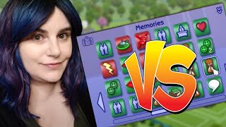 Sims 2 vs Sims 3 vs Sims 4 MEMORIES ~ The De-evolution.