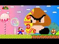 Super Mario Bros. but Everything Mario Touches turns into CANDY & PIZZA