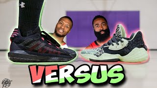 Adidas Dame 6 vs Adidas Harden Vol 4!