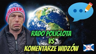 🔴 RADO POLIGLOTA vs KOMENTARZE WIDZÓW