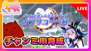 【ウマ娘】カプリコーン杯用育成！確定ガチャも引きに行く！【新人Vtuber】