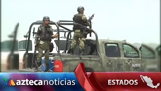 Llegan 600 militares a Tamaulipas luego que narcos mataron a 3 familias