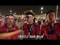 😱😨amazing atmosphere made by south korea u0026 uruguay fans in qatar 2022