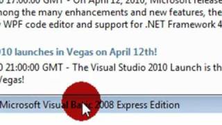Visual Basic 2008 Express Edition error help