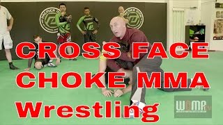 CROSS FACE CHOKE MMA Tips Catch Wrestling pt1