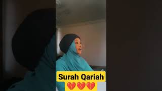 surah qariah ➤ beautiful quran recitation by African Woman#qurantilawat #tilawatquran #quran #viral