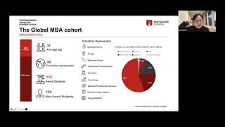 The Global MBA Information Webinar