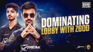 DOMINATING LOBBY WITH GodLZGOD❤️‍🔥 | SCRIMS HIGHLIGHT💛 | GodLadmino |