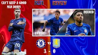 Palmer Back At The Bag | Midfield Dominance | Chelsea vs Aston Villa Blue Review