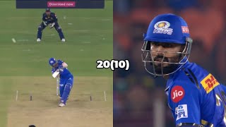 Naman Dhir IPL 2024 Batting Today Match | Naman Dhir Batting 20(10) Highlights Vs GT | Naman Dhir