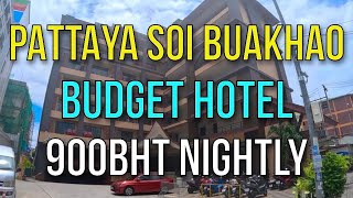 EXCELLENT LOCATION PATTAYA SOI BUAKHAO HOTEL REVIEW - NATURE VIEW HOTEL - 900BHT NIGHTLY