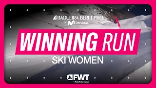 Ski Women Winning Run I 2025 Baqueira Beret Pro by Movistar