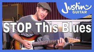 The only sure fire way to stop a blues! This lick is THE END. A must know!
