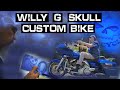 Willy G skull custom  Paint job