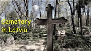 Walking tour the cemetery in the spring/Latvia/Jurmala/Sloka #cemetery #walk