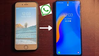 Transfer WhatsApp data from iPhone to Android