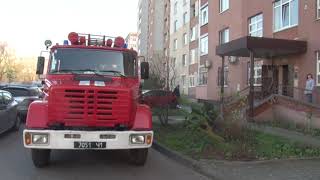 Львів: рятувальники ліквідували пожежу в багатоповерхівці