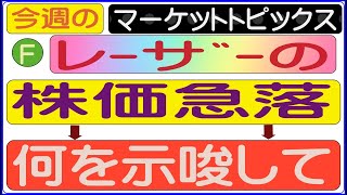 第105回(F) レーザーの 株価急落 何を示唆して 2024年6月8日