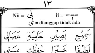 iqro 2 cepat lancar dan bisa baca. mudah belajar iqro 3 halaman 13