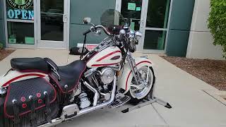 1997 Harley-Davidson Heritage Softail Springer FLSTS. #motorcycle #bikelife #harleydavidson