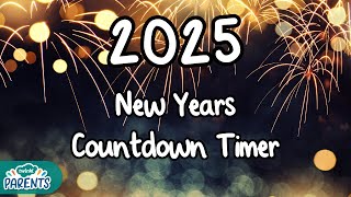 New Years' 2025 Countdown for Kids 🎆 | New Year 2025 for Children 🎉