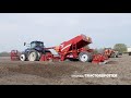 planting potatoes new holland t7.270 u0026 grimme gb430 beltplanter agro duiveland