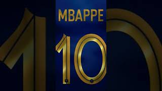 KILIAN MBAPPE 10 2022 KILIAN MBAPPE 9 2024-2025