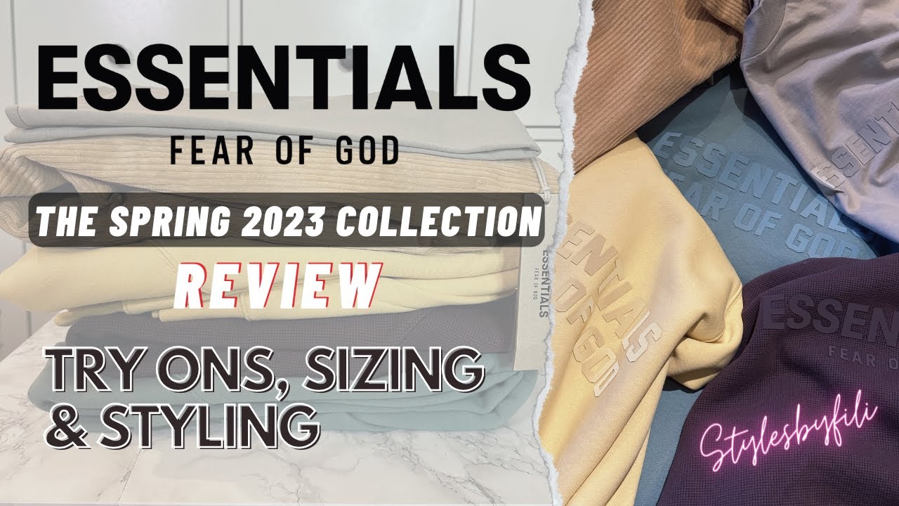 ESSENTIALS The Spring 2023 Collection Review - Sizing, Comparisons PLUS ...