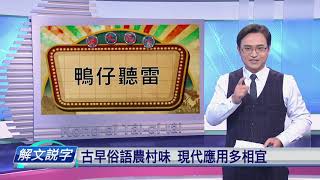 【下晡精選】20200319 解文說字