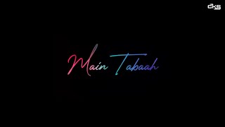 Tabaah Gurnazar Song Whatsapp Status Video | Gurnazar New song Tabaah status | Tabaah Song Status
