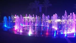 Musical Fountain Eilat Aug 2019.מזרקה מוזיקלית אילת 2019